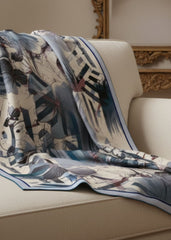 Nairah Summer Stoles Wrap-Linear Bloom