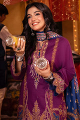 Asim Jofa Prints Unstitched 3 Piece Digital Lawn Drop-05 Suit-AJEL-14