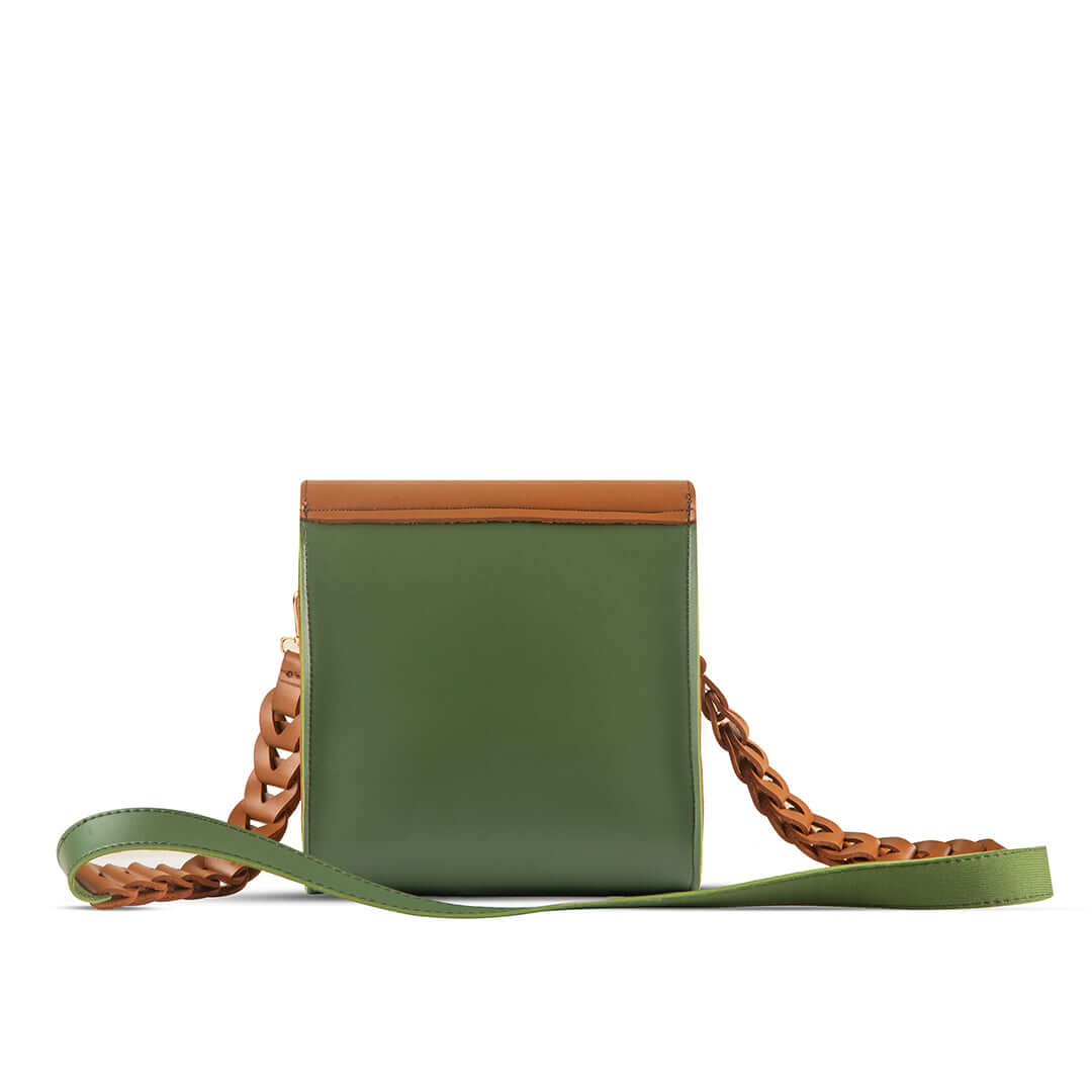 GLOW GREEN / BROWN - Bag X