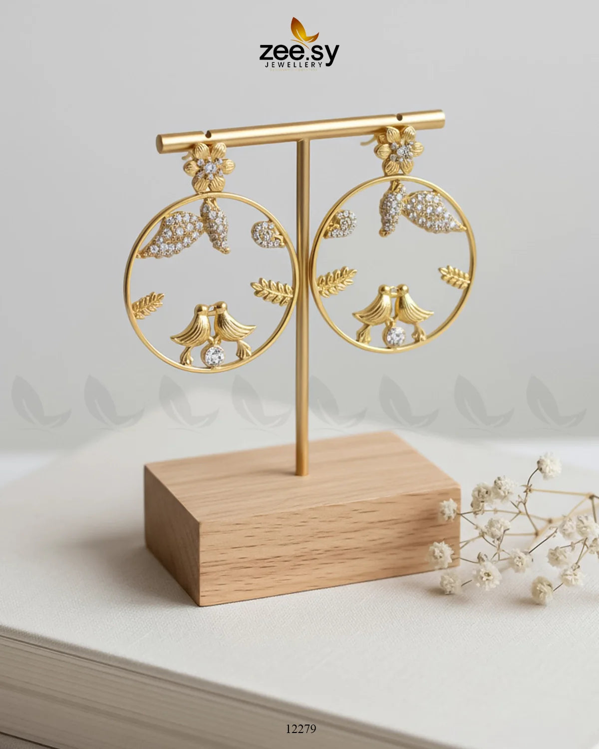 Nouveau Earrings - Zeesy Jewellery