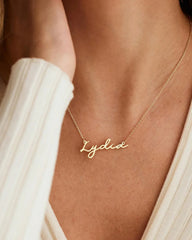 Personalized Minimalist Name Necklace - Zeesy Jewellery