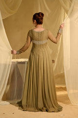 Gulab By Haniumaimaz Stitched 2 Piece Formals Suit-EZRA