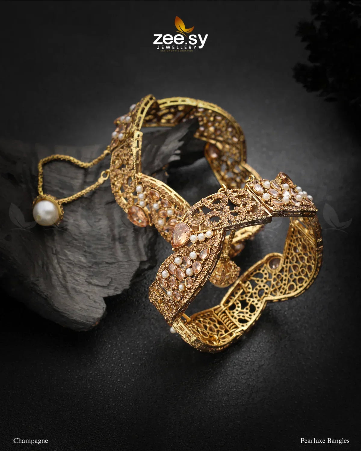 Pearluxe Bangles - Zeesy Jewellery