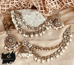 Made For Her-Sahara Charm Earrings & Tikka -KMW1040