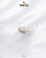 Cascade Ring Golden - Zeesy Jewellery
