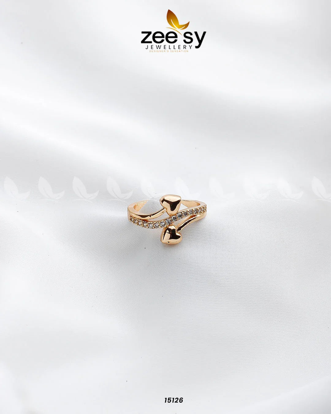 Daffodil Ring Golden - Zeesy Jewellery