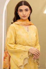 Zellbury Unstitched 3 Piece Lawn Vol-07 Suit-WUS-30151