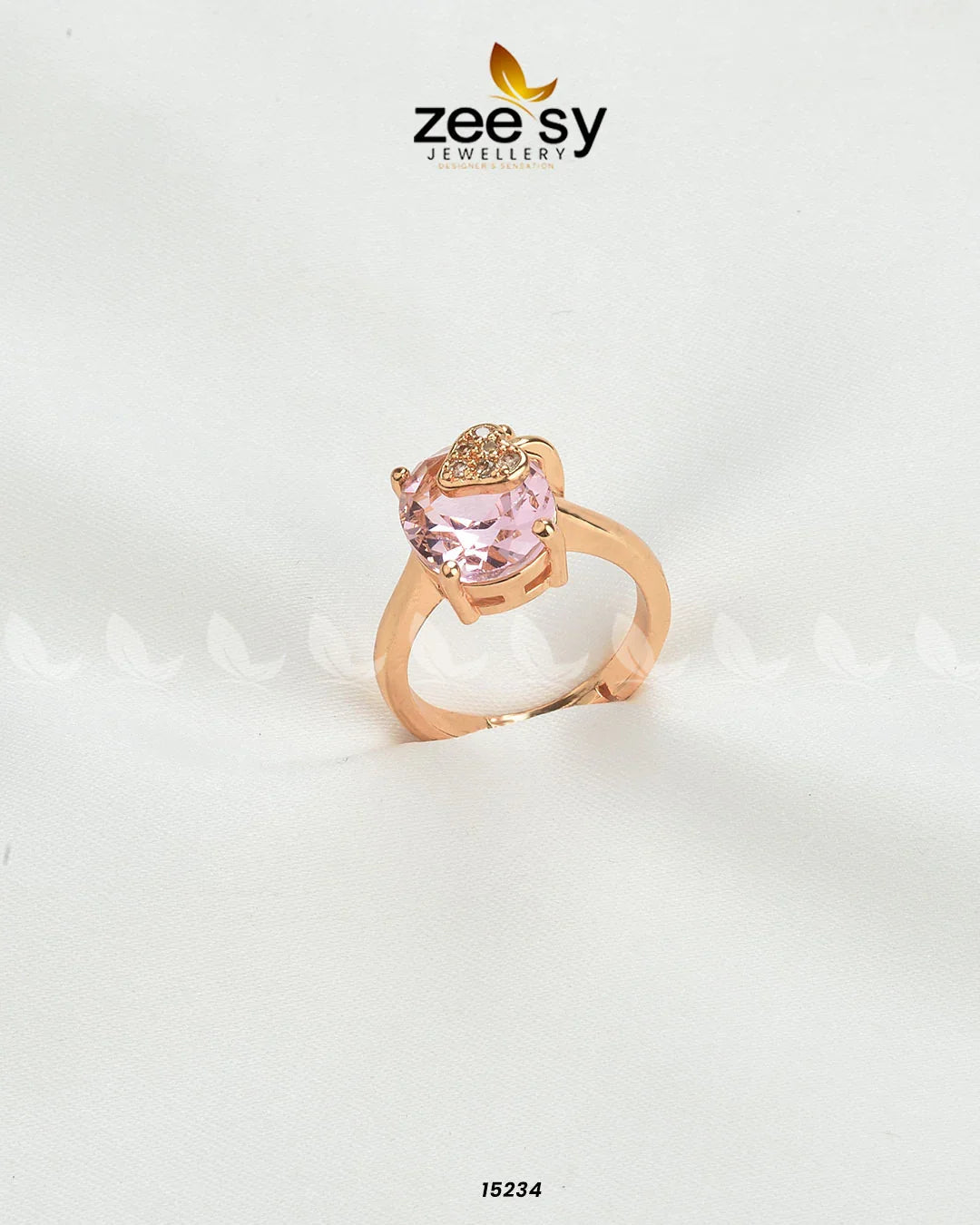 Sizzling Charming Ring Pink - Zeesy Jewellery