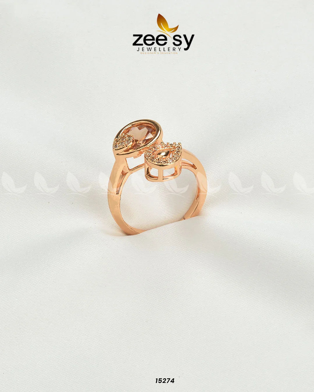 Celestial Ring Champagne - Zeesy Jewellery