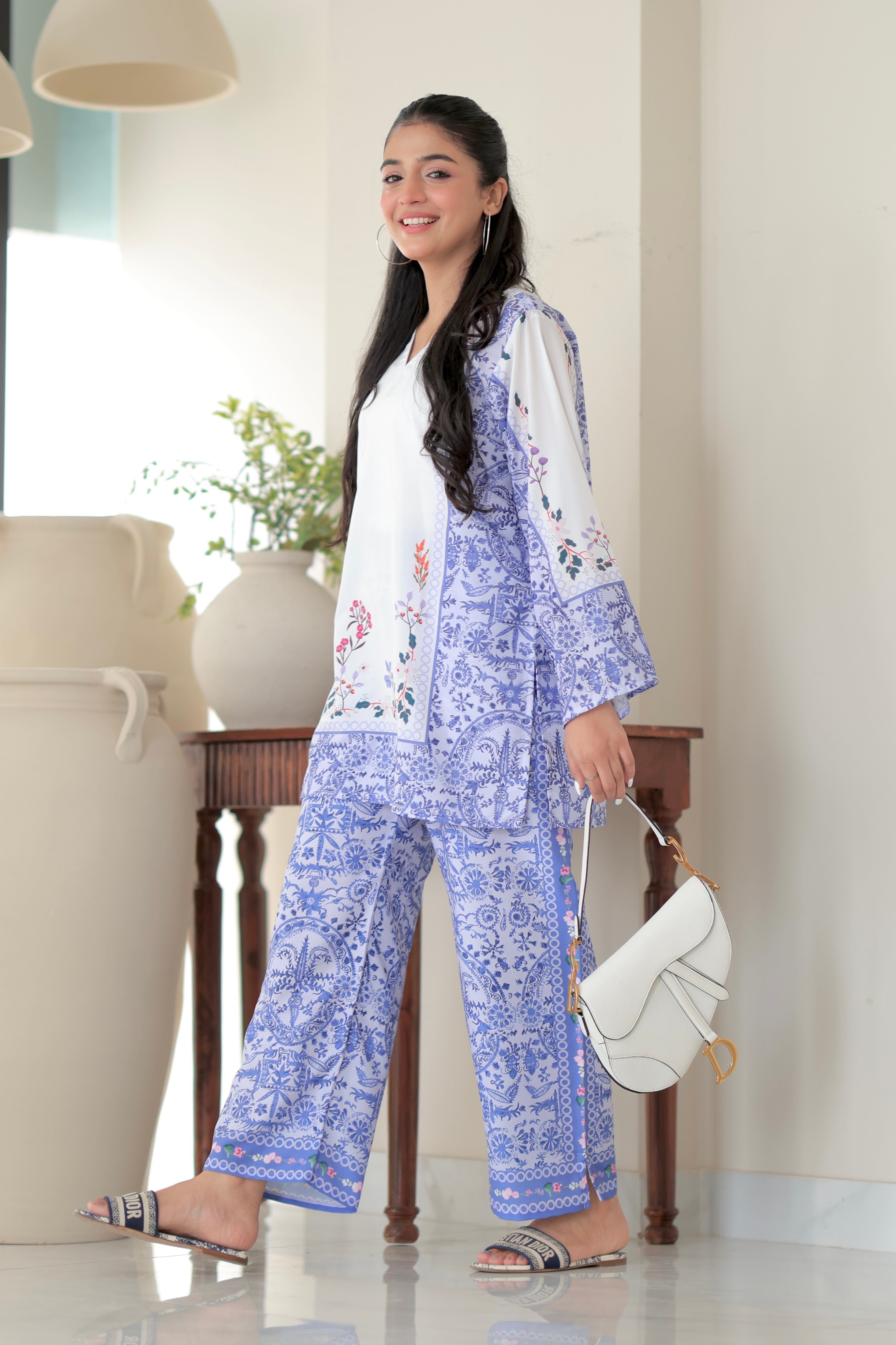 Dhaga Stitched 2 Piece Crepe Collection'2025-Enid