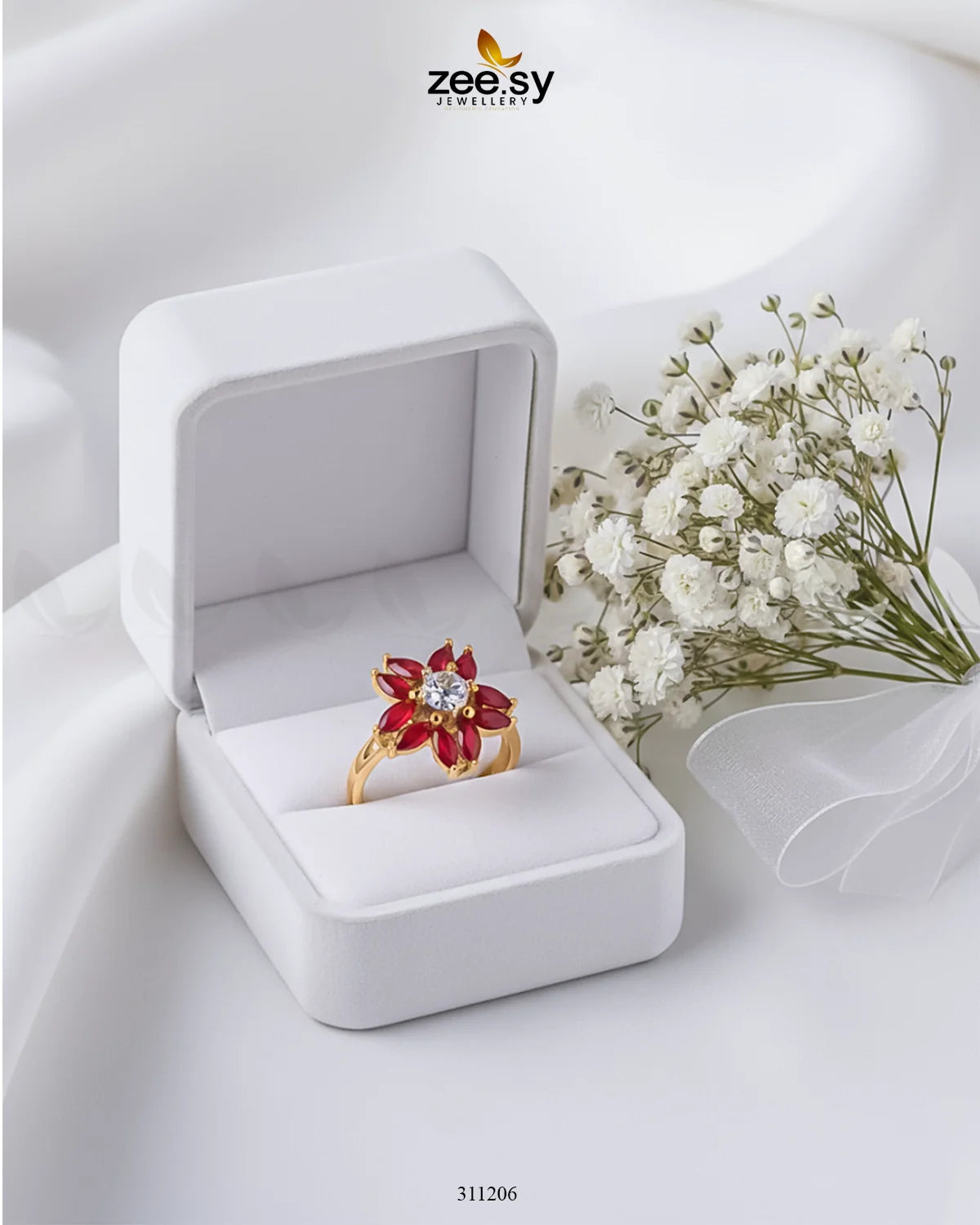 Daisy Ring - Zeesy Jewellery