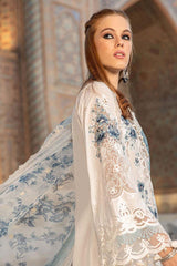 Voyage A Luxe by Maria B Unstitched 3 Piece Luxury Eid Lawn Suit-MVL-15-A
