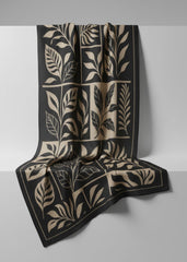 Nairah Summer Stoles Wrap-Botanical Noir