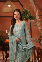 Heer By Humdum Stitched 3 Piece Formals Vol-02 Collection'2025-D06