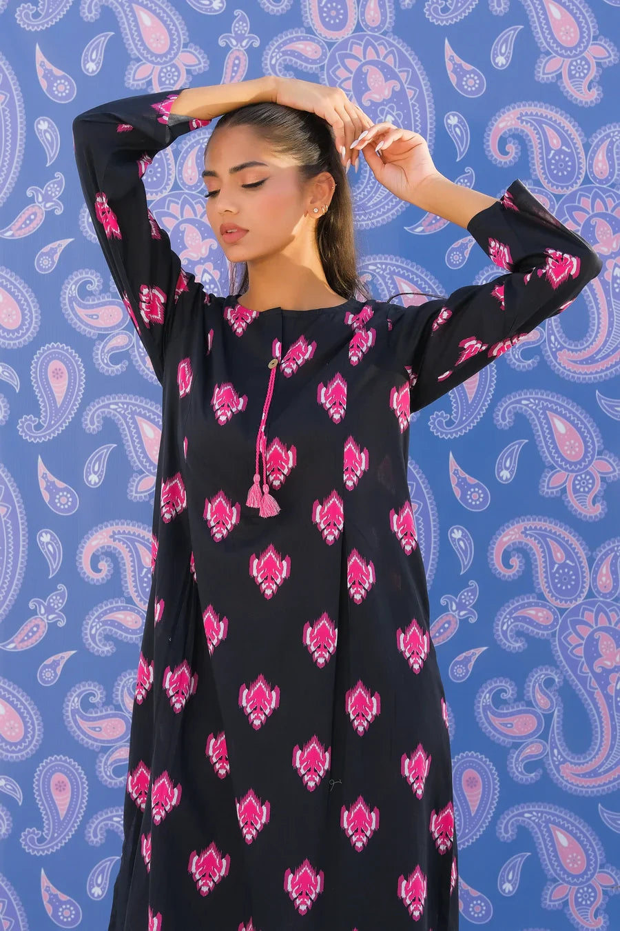 Dhaga Stitched 2 Piece Lawn Collection'2025-Matching separate 0015