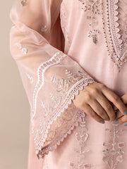 AURAPRET By Zebtan Stitched 3 Piece Luxury Formals Collection'2026-Aurapret-03 | 3 Piece Embroidered Organza Suit