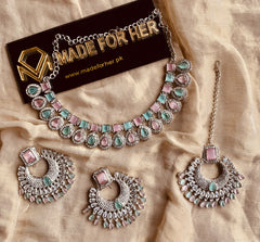 Made For Her-Unique Zircon Necklace - KAHD065