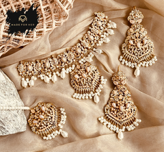 Made For Her-Suroor Hyderabadi Choker Set - LNS1026
