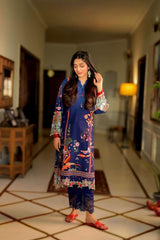 Dhaga Stitched 2 Piece Co-ords Set-Nocturne