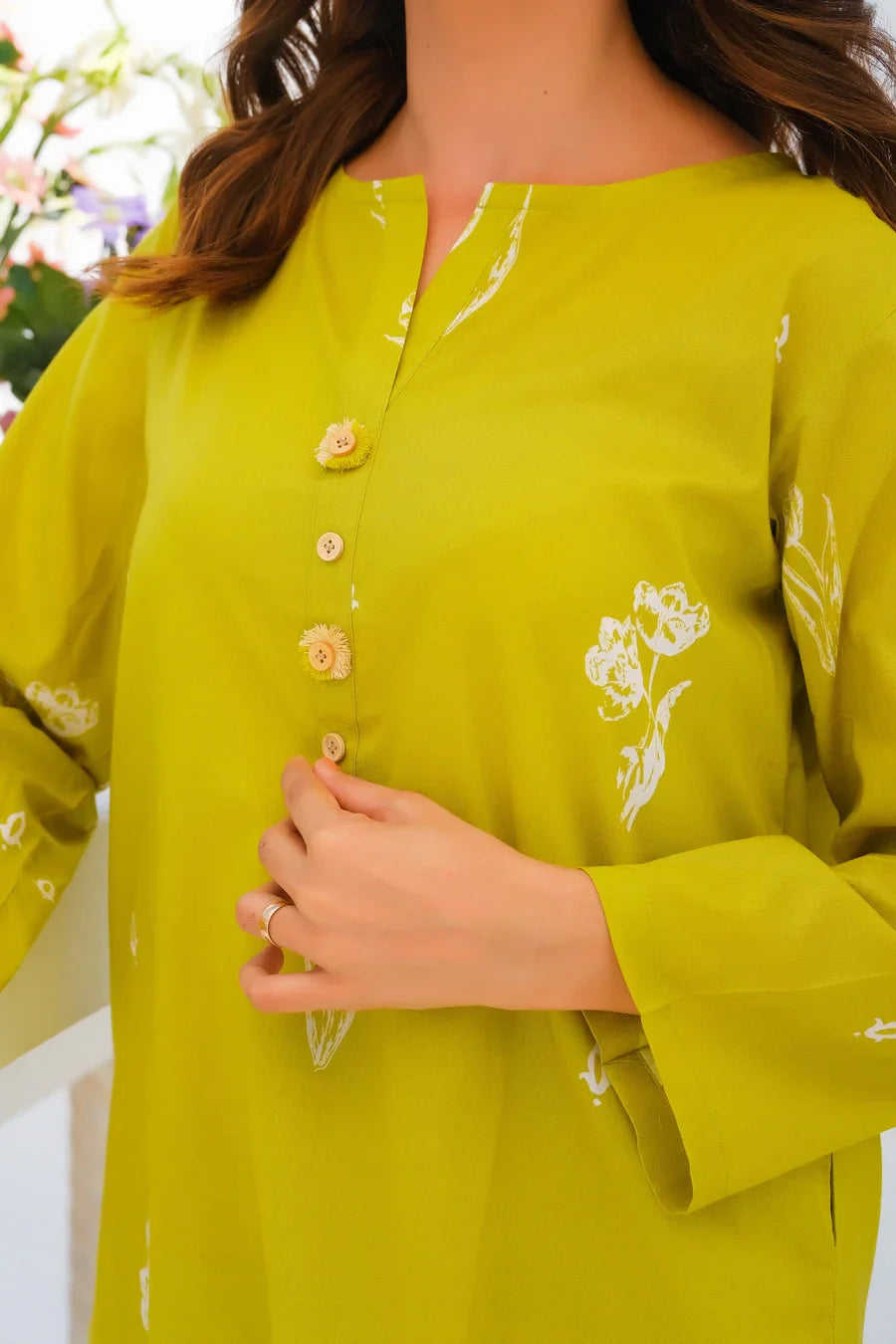 Dhaga Stitched 2 Piece Lawn Collection'2025-Matching separate 0016