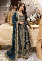 Asim Jofa Shehnai Festive Ajsh-18 Embroidered Chiffon 3 Pcs