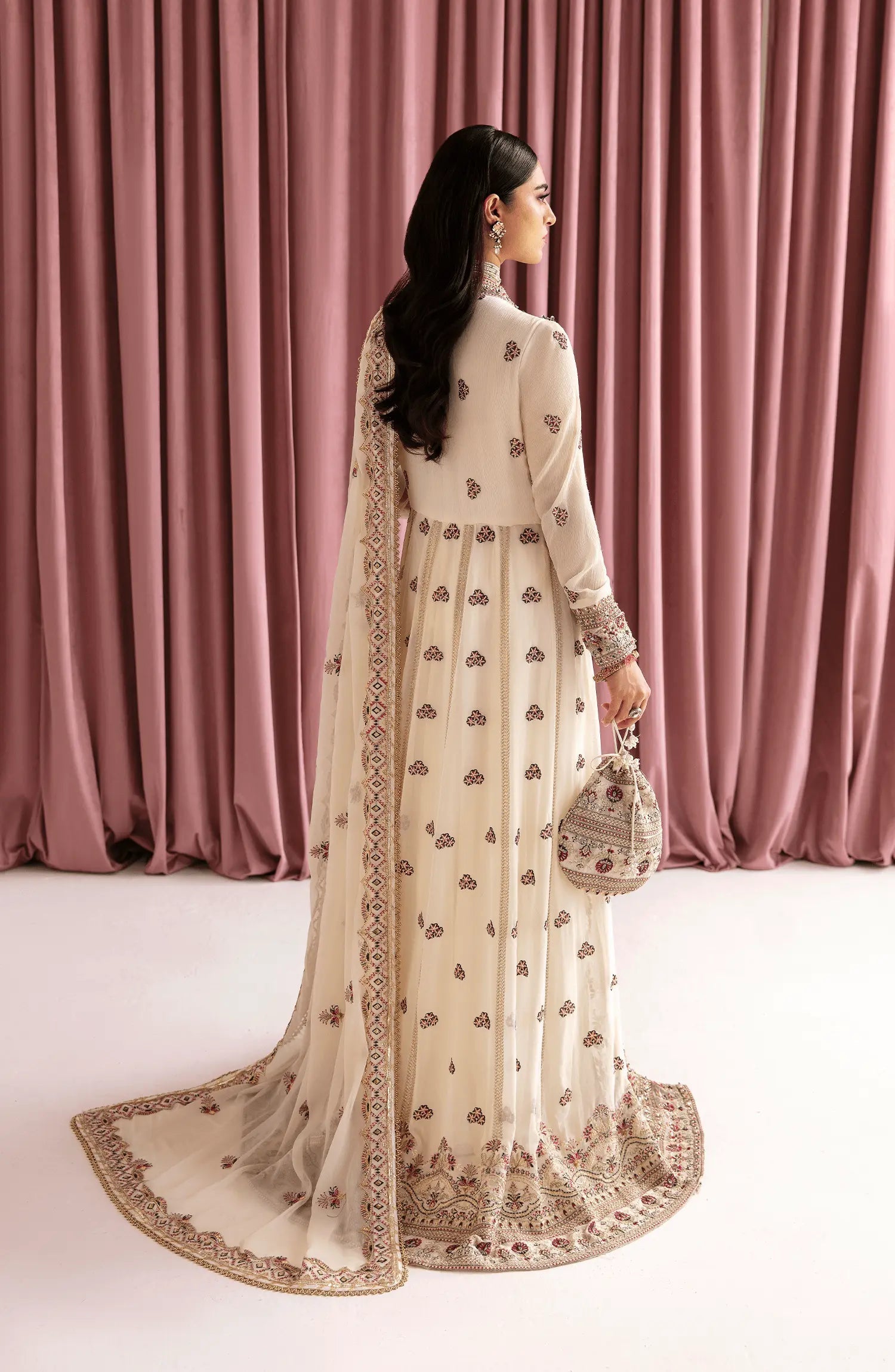 Zebaish By Fabiha Fatima Unstitched 3 Piece Formals Collection'2025-Evara