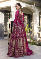 Asim Jofa Mera Haseen Jora - RTW Ajjh-05 Embroidered Chiffon 3 Pcs