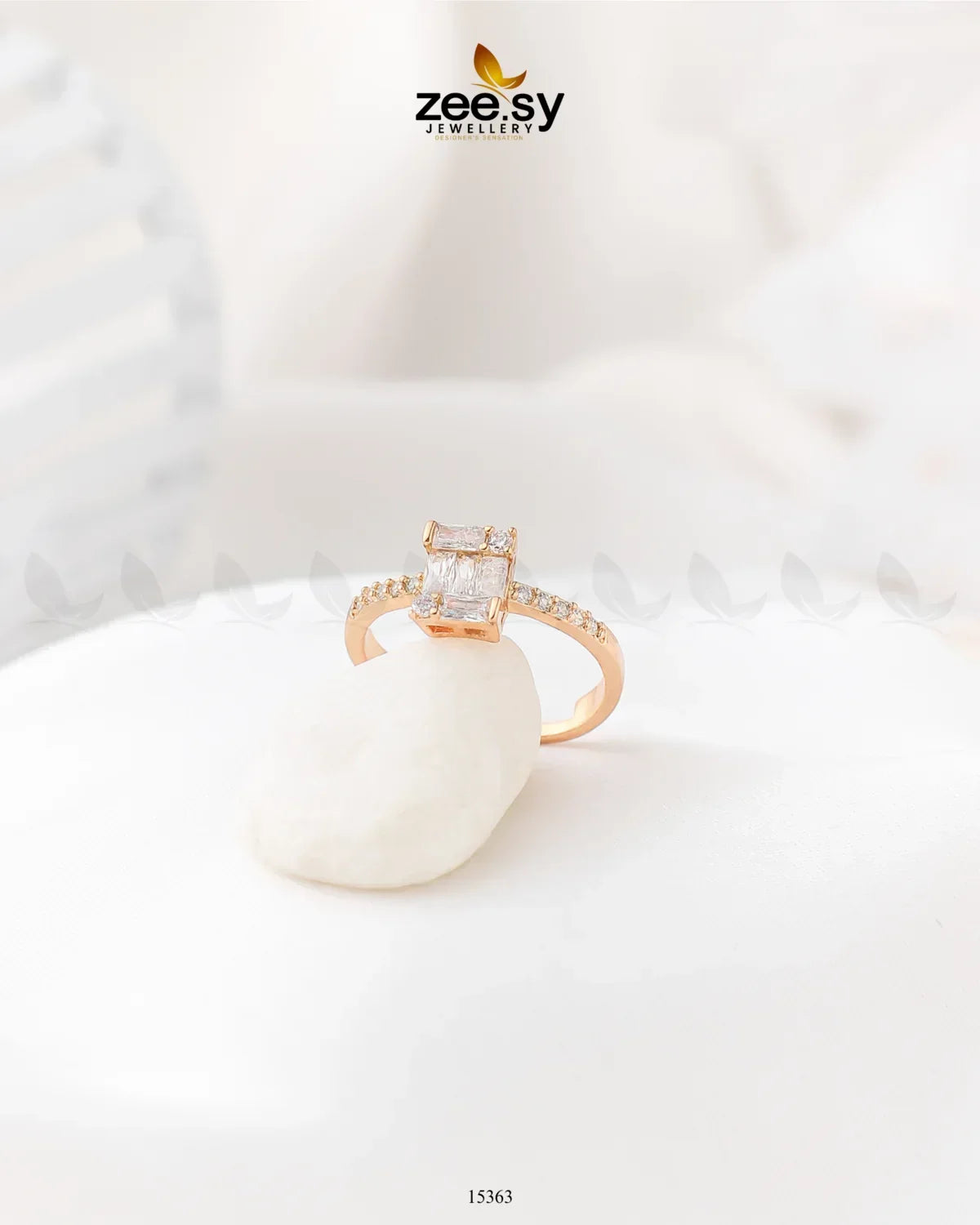 Pleiades Ring Golden - Zeesy Jewellery