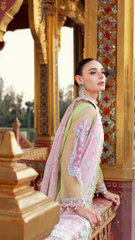 Zeenat Vol 23 By Zebtan Unstitched 3 Piece Luxury Formals Suit-ZN-06| Zeenat Vol 23