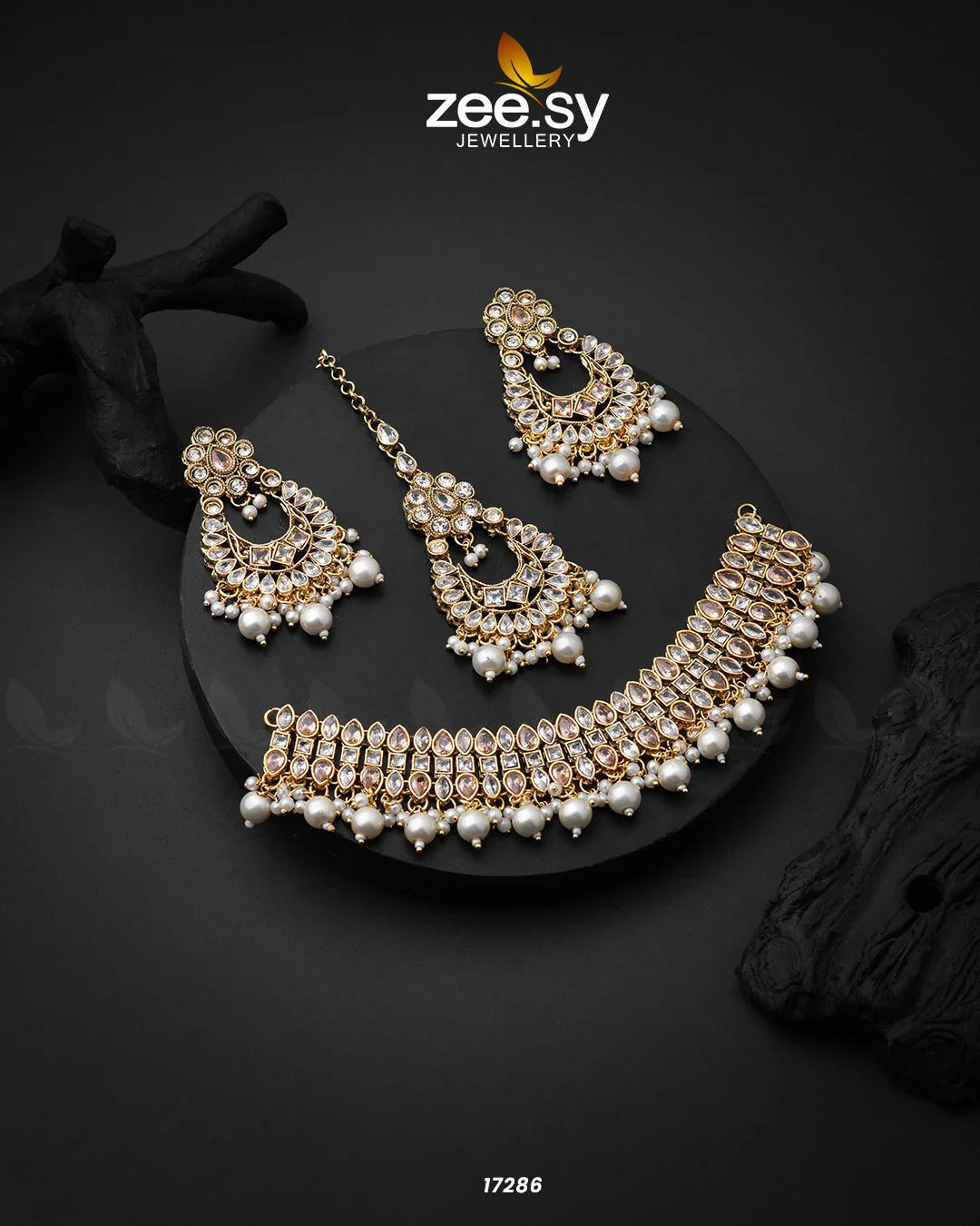 Minecraft Necklace Set Champagne - Zeesy Jewellery