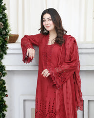 Zeenat By Gulposh Unstitched 3 Piece Lawn Collection'2025-03