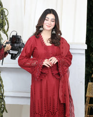 Zeenat By Gulposh Unstitched 3 Piece Lawn Collection'2025-03