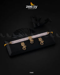 Egyptian Choker Necklace Golden Pink - Zeesy Jewellery
