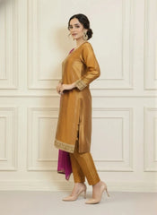 Urban Cut 3 Piece Embroidered Suit