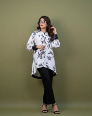 Urban Cut 1 Piece Printed  Cotton Stitched Shirt
