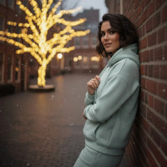 Urban Cut Cotton Fleece Pull Over Hoodie 1 Piece