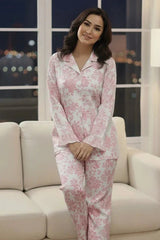 Urban Cut 2 Piece PJ Suit- Cotton Comfy Flannel ( Shirt + Trouser)