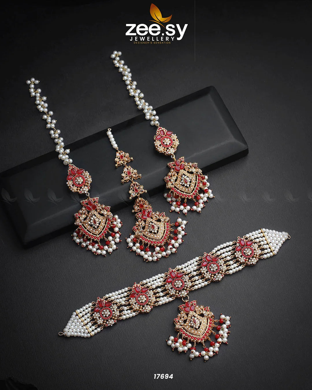 Ritual Necklace Red - Zeesy Jewellery
