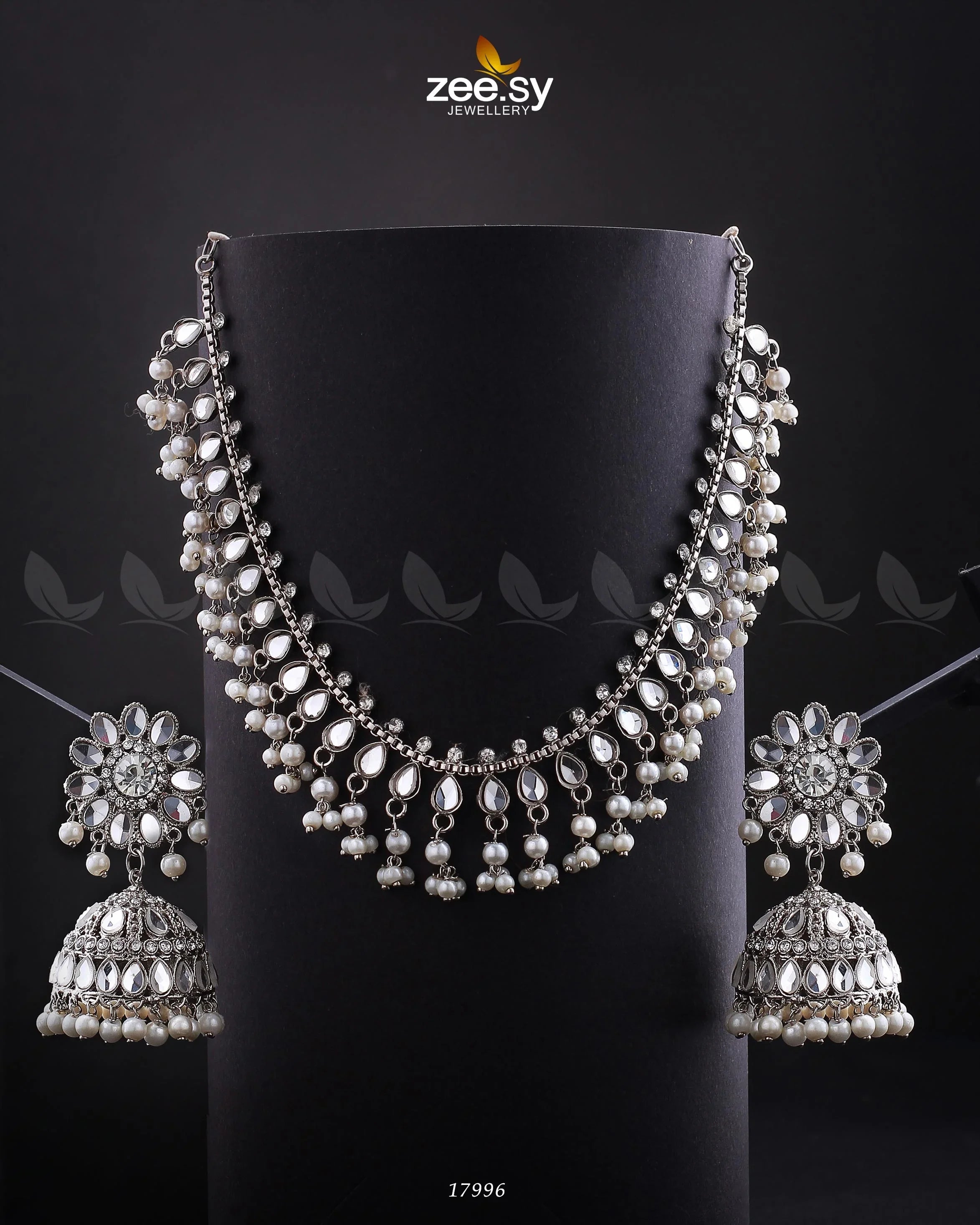 Ilana's Necklace Silver - Zeesy Jewellery