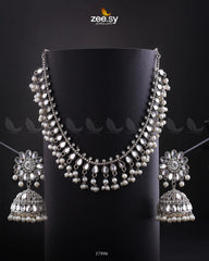 Ilana's Necklace Silver - Zeesy Jewellery