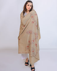 Ayla Studio Embroidered Pashmina Shawl-Kalisa