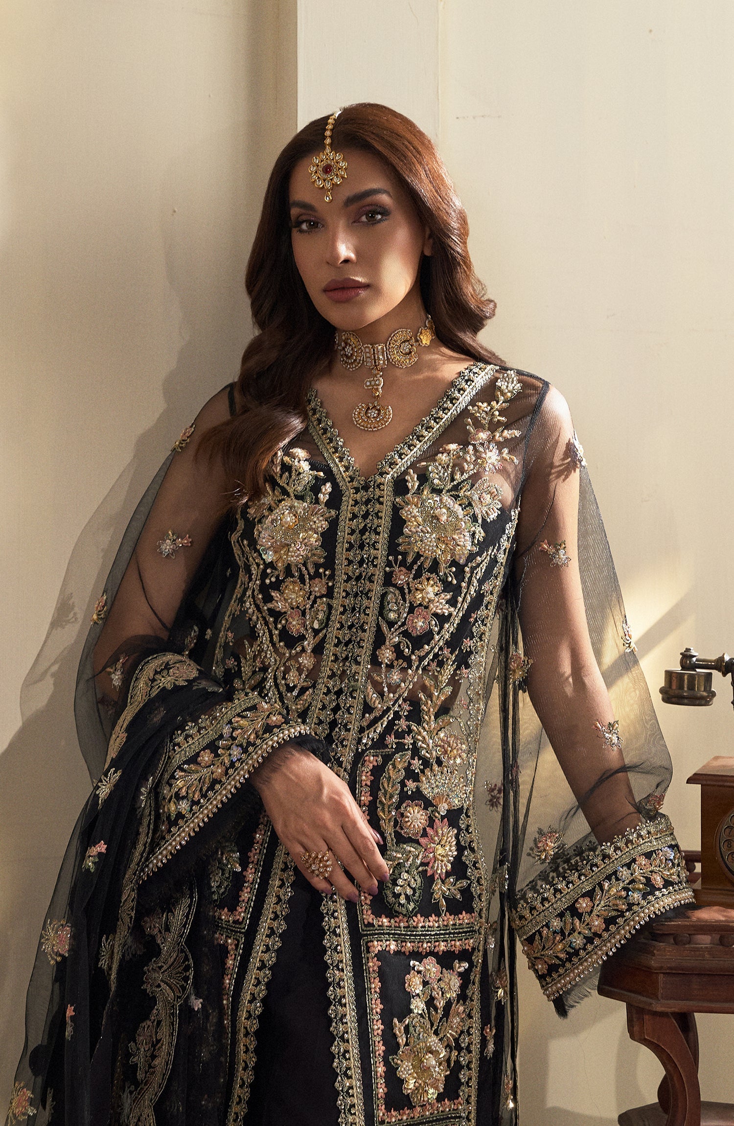 Mehar O Maah By Fabiha Fatima Unstitched 3 Piece Formals Collection'2025-Opal