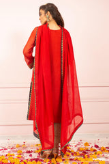 Soughaat By Zaaviay Stitched Laali (Kurti Only)