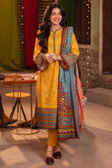 Asim Jofa Prints Unstitched 3 Piece Digital Lawn Drop-05 Suit-AJEL-18