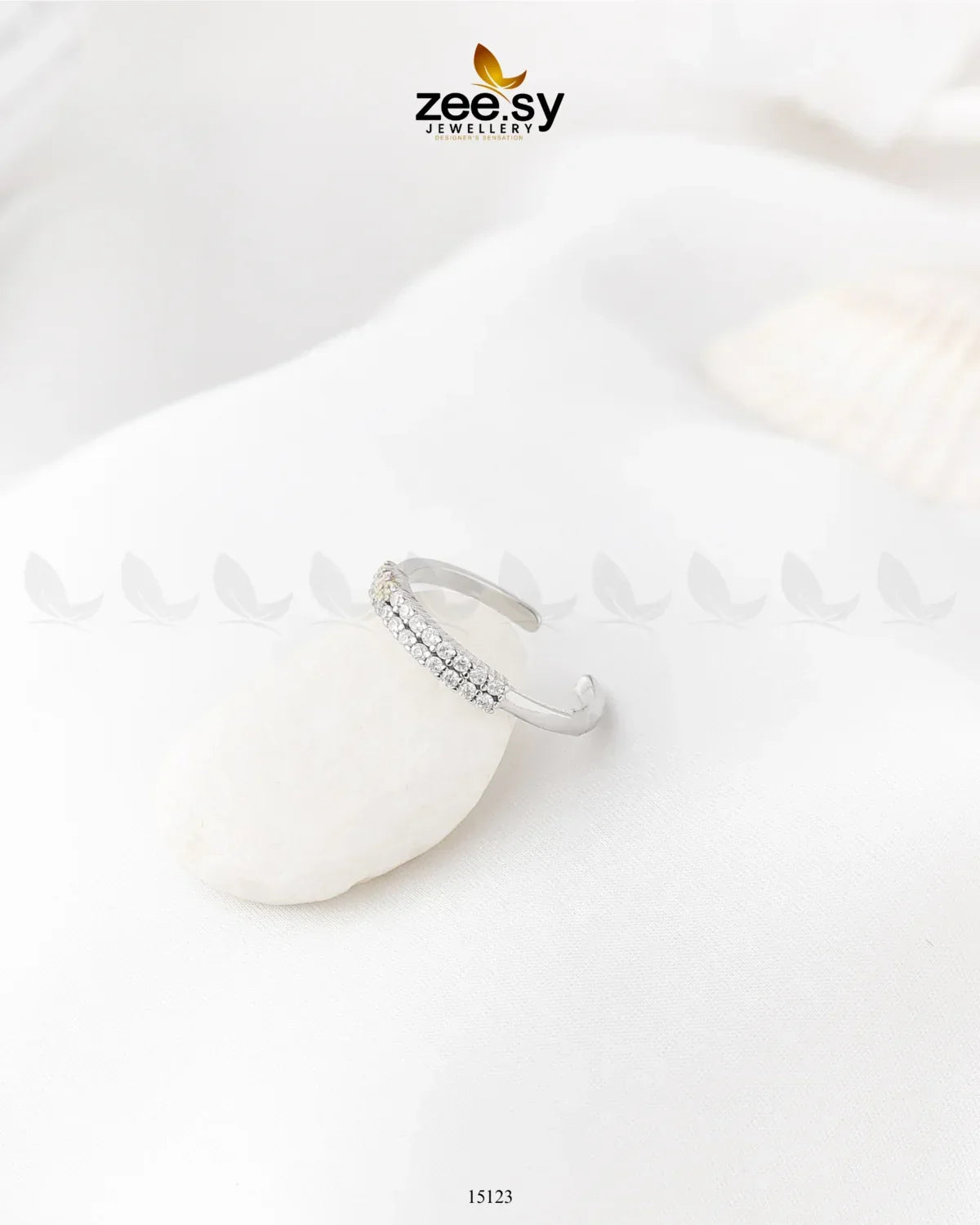 Cascade Ring Silver - Zeesy Jewellery