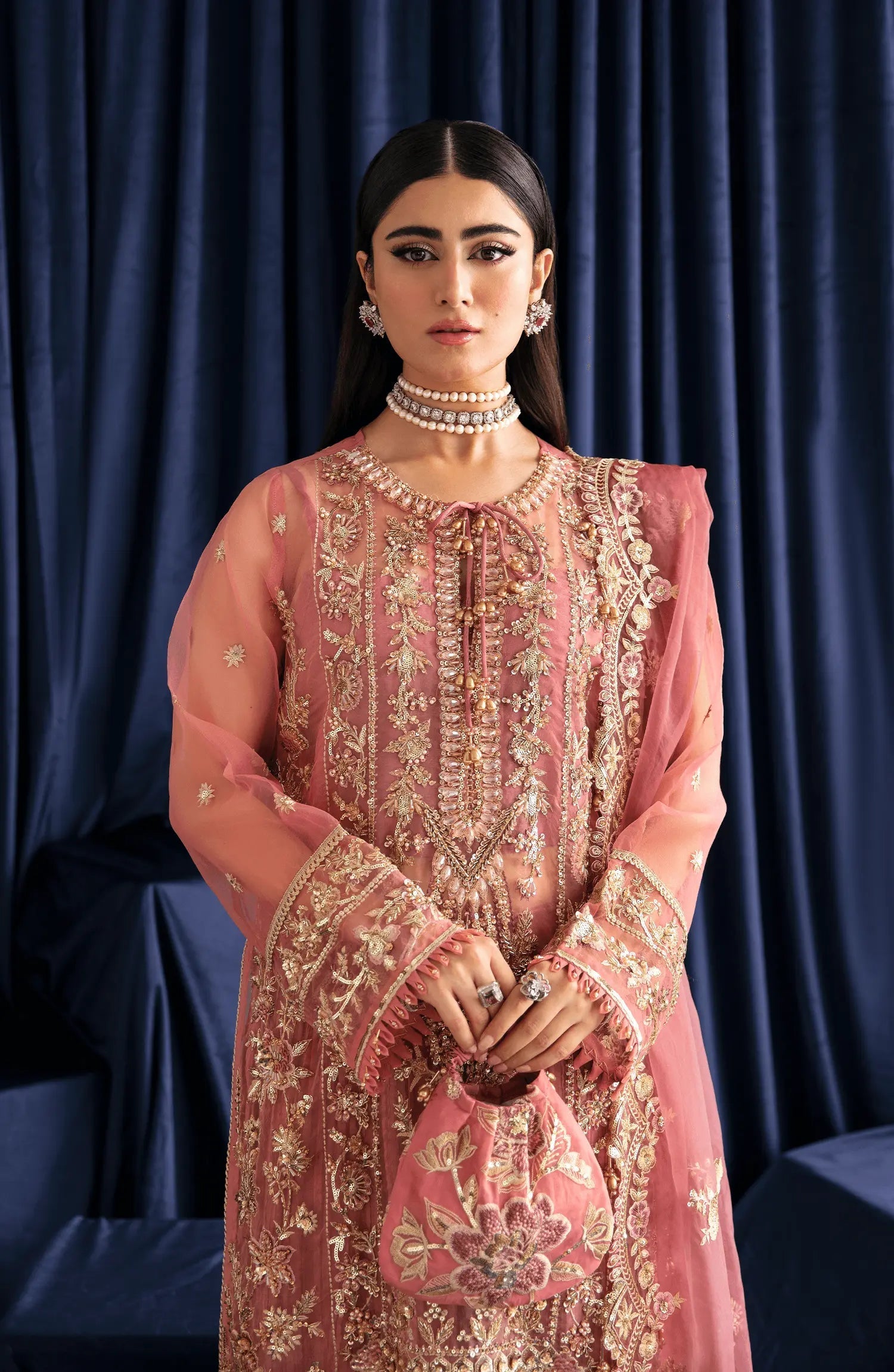 Zebaish By Fabiha Fatima Unstitched 3 Piece Formals Collection'2025-Mehak