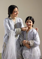 Rabt The Silk Edit Stitched 3 Piece Kids Formals Suit-Husnara