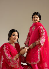Rabt The Silk Edit Stitched 3 Piece Kids Formals Suit-Sitara