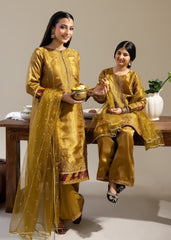 Rabt The Silk Edit Stitched 3 Piece Kids Formals Suit-Chaman