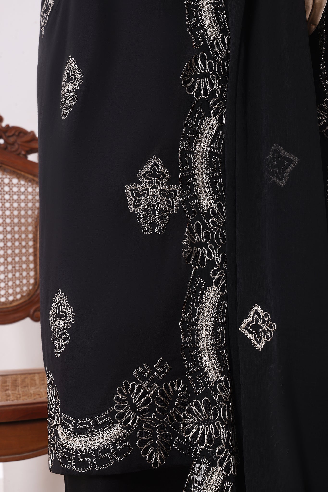 Khombi Stitched 3 Piece Luxury Cotton Collection'2025-195-B